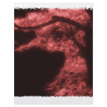 Abstract Red & Black Asian Tree flyers