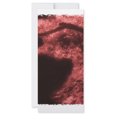 Abstract Red & Black Asian Tree by VoXeeD