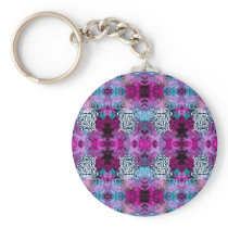 Abstract Redemption Keychains