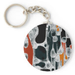 Abstract Relocation Keychain