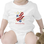 Abstract Ribbon, Star Customisable Baby Tees