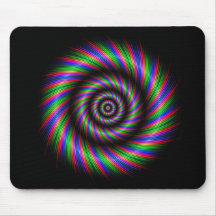 Abstract rings mousepads