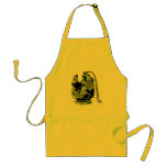 Abstract Robot Head Retro Colours Apron