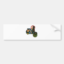 abstract scooter 2 bumper sticker