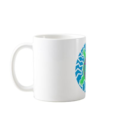 Abstract Sea Turtle Mugs by naturetees