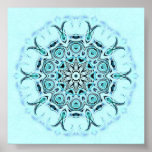 abstract seafoam print
