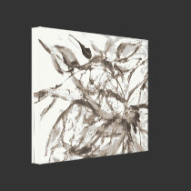 Abstract Seashore Sepia Toning canvas prints