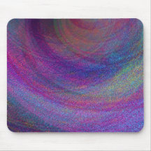 Abstract Simulated Metallic Paint Mousemat