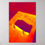 Abstract Skate Poster posters