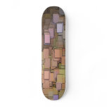 abstract custom skate board