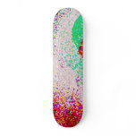 abstract skateboard deck
