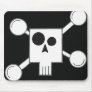 Abstract skull mouse mat