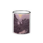 Abstract Spider  Web Mugs