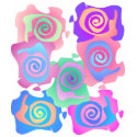 Abstract Spirals T-shirt