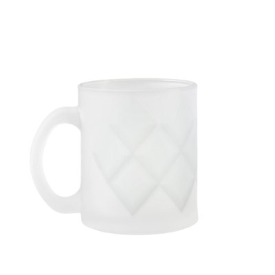 Abstract Squares Transparent Mug by superdumb