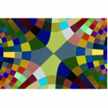 Abstract Stained glass Acrylic Cut Out