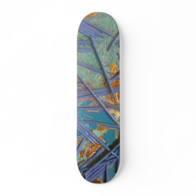 abstract - STAIRWAY TO HEAVEN SKATE BOARD by dawnsdcfrw