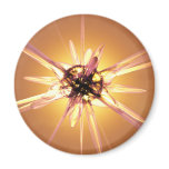 Abstract Starburst Magnet