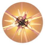 Abstract Starburst Sticker