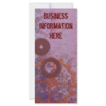 Abstract Steampunk 2012 Calendar Bookmark rack cards