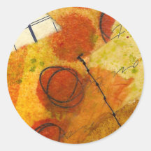 abstract sticker