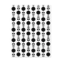 Abstract Sunflower Repeat  Postcard