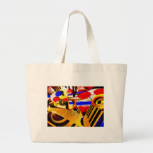 Abstract Surrealism Bag