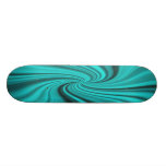 Abstract Swirl Custom Skateboard