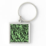 Abstract Swirl Keychain