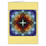 Abstract Symmetry of Colors Greeting Cards