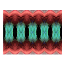 Abstract Textured Form Postcards
