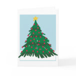 Abstract Tree 3 Card