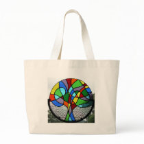 Abstract Tree of Life Tote Bag