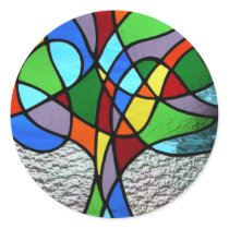 Abstract Tree of Life Sticker