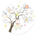 Abstract Tree Sticker