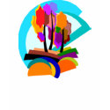 Abstract Trees t-shirts