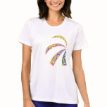 Abstract Tropical Palm Leaves II t-shirts