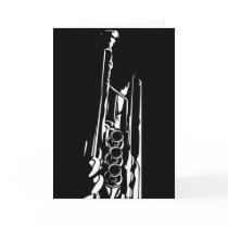Abstract Trumpet Greeting Card