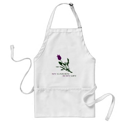 Abstract Tulip Apron by pixelholic