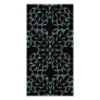 Abstract Twisting Ribbons Green Purple Bookmark