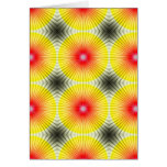 Abstract Umbrella Ribs Greeting Card
