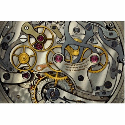 Abstract Watch gears Cut Outs by inspirelove