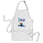 abstract watercolor aprons