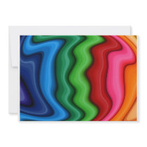 Abstract Waves Design Card