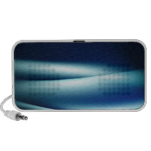 Abstract waves laptop speakers