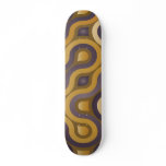 Abstract Waves Skateboard