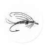 Abstract Wet Fly Lure Stickers