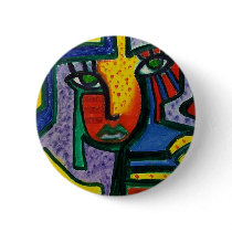 Abstract Wood painting