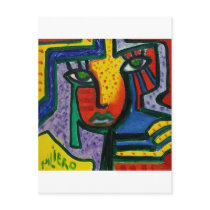 Abstract Wood painting