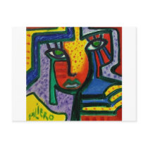 Abstract Wood painting